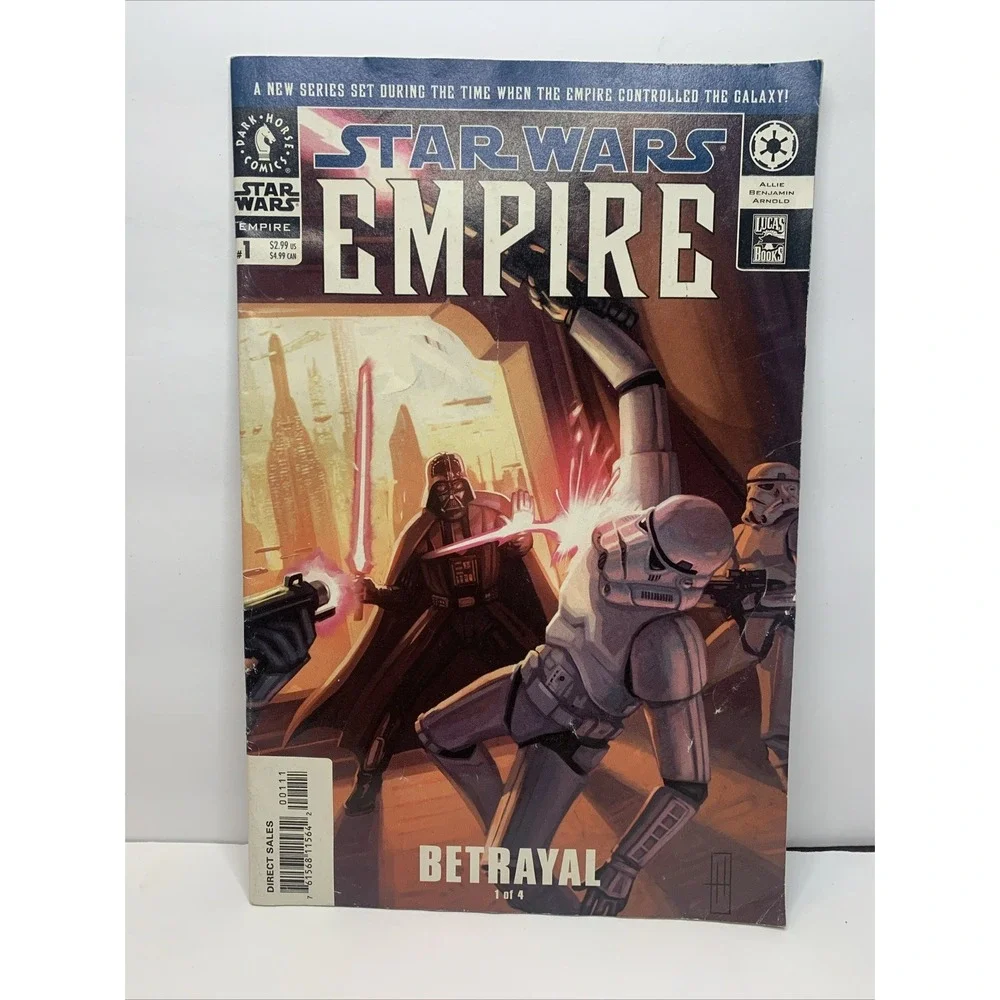 Star Wars‎ Empire #1 Dark Horse Comics 2002 Darth Vader Betrayal